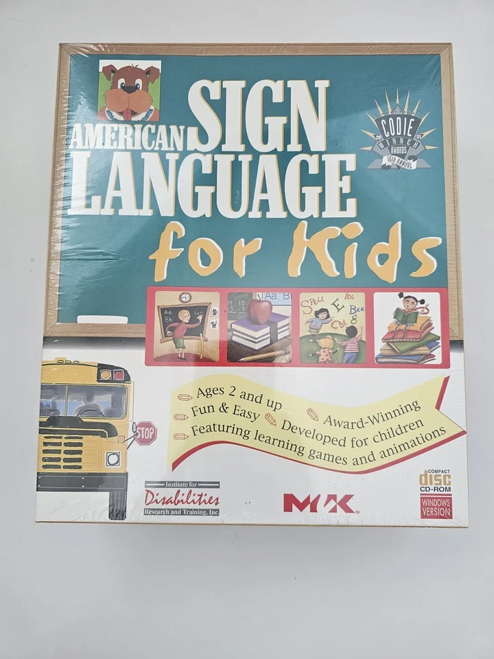 American Sign Language Dictionary, Gold Edition CD-ROM, & ASL for Kids - Image 2 of 4