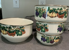 VTG Tabletops Unlimited 4 Piece Mixing Bowl Set Vitroceramic stovetop Ex. Cond. — photo 2