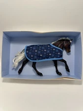 Rare Breyer Christmas Holiday Horse #10102 Hot Cocoa Sport Pony Mare w/Blanket 