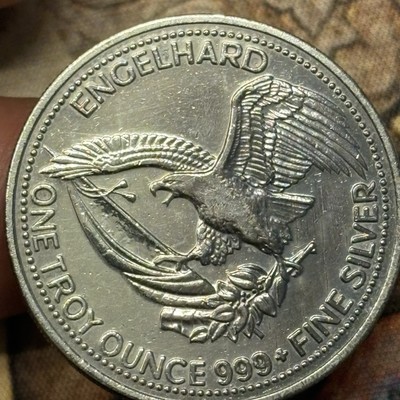 1985 American Prospector | .999 Silver 1oz Round | Engelhard