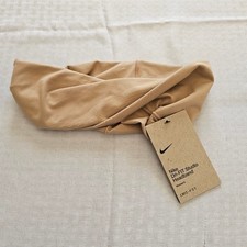 Nike Women's Beige Dri-FIT Headband