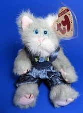 Ty Attic Treasures Collection "WHISKERS" the Cat, 1994, #6012, 8.5 inch, MWMT!