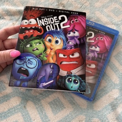 NEW** Inside Out 2 (Blu-ray + DVD + Digital) W~ OOP SLIP ! Disney Pixar