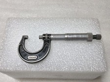 Starrett No. 436 1-2” Outside Micrometer Carbide Tipped .0001 Grad. Ratchet Stop