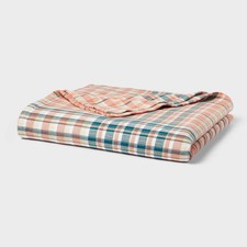 Full/Queen Spring Matelasse Blanket Plaid - T...