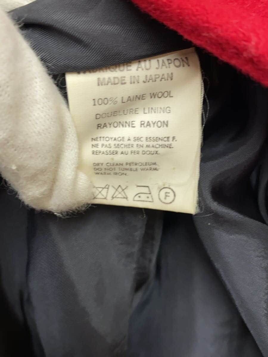 ALTRA Cappotto YOHJI YAMAMOTO altri anni 00 lana rosso tinta unita