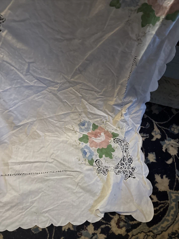 Shower Curtain Floral Fill agree Lace - Image 3 of 4