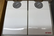 Cat Mate C20 Automatic Pet Feeder. White & Grey. 