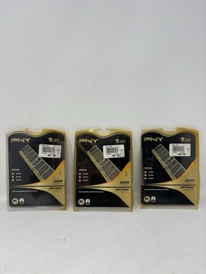 PNY 1 GB DIMM 400 MHz DDR Memory (MD1024SD1400)