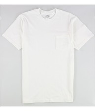 Gildan Mens Pocket Basic T-Shirt, white, M