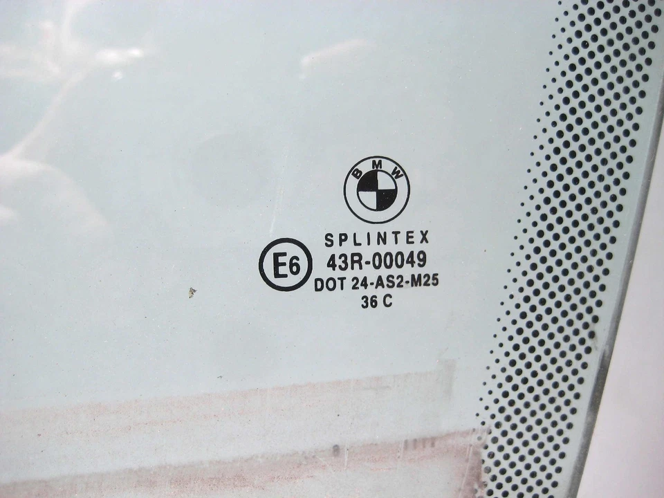 BMW E36 1995-99 2 puertas conductor ventana delantera izquierda vidrio cupé convertible OE Foto 2 de 2