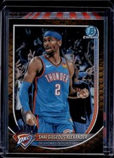 2025-26 Bowman Shai Gilgeous-Alexander Chrome Reptilian Refractor #BCV-106