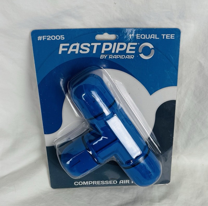 1" Rapid Air FastPipe Equal Tee Fitting Quality Compressed Air Piping Part F2005
