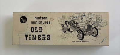 Vintage Hudson Miniatures 1914 Stutz Bearcat Model Kit Unassembled *** for parts