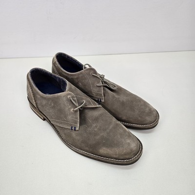 Original Penguin Munsingwear Wade Suede Derby Shoes Mens USA 9.5 Brown ExC