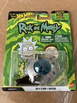 Hot Wheels Premium Pop Culture Rick & Morty Ricks Schiff