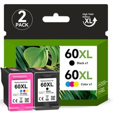 60 XL 60XL Ink Cartridge for HP Photosmart C4680 D110a C4795 DeskJet D2680 D2560