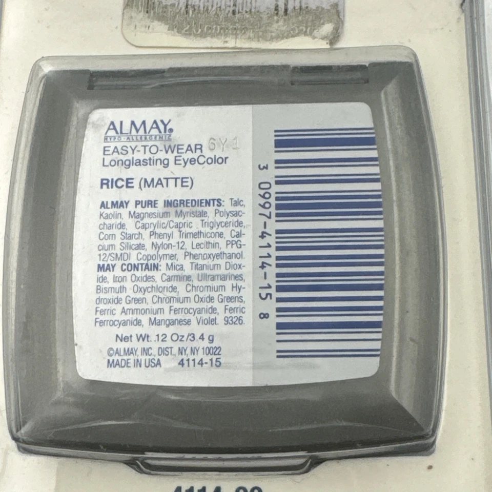 Almay Eyeshadow Palette, Longlasting Eye Makeup 15 Rice Matte Easy to Wear - Image 3 of 3