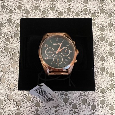NWT Nixon Bullet Chrono 36 Women Watch (All Rose Gold  display picture 1