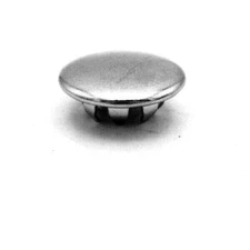 Hole Cap Plug - Nickel Plated Steel - Fits 7/16" Hole
