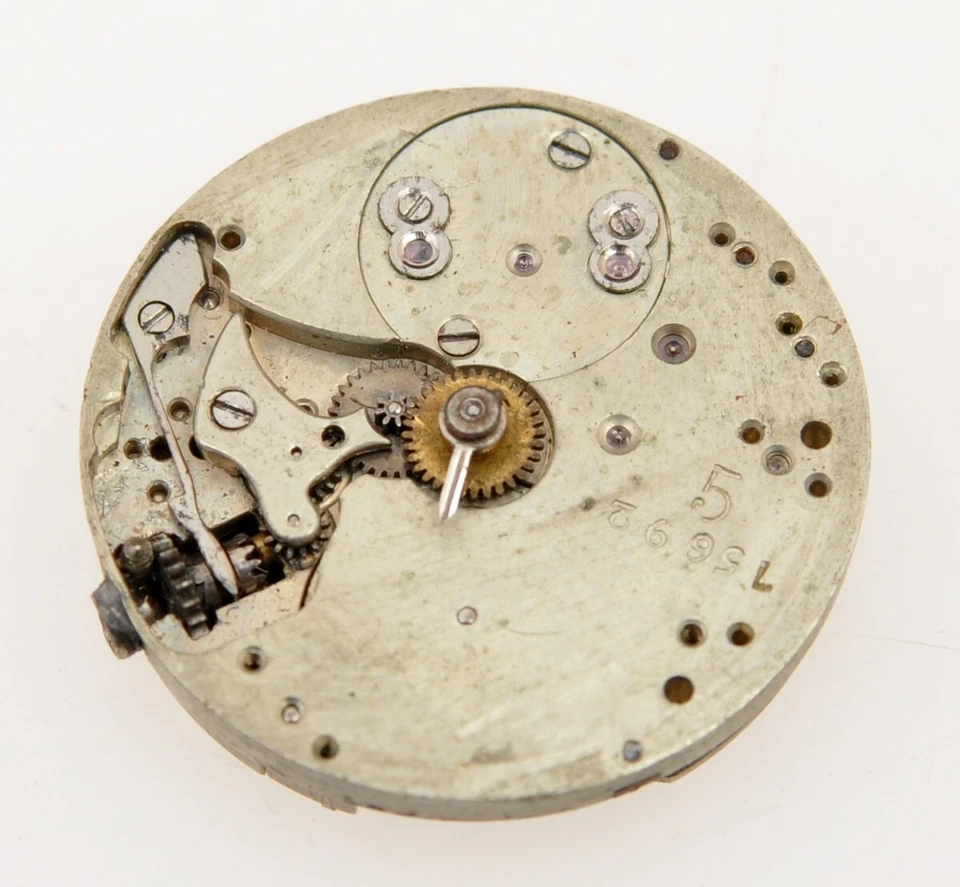 vintage Tiffany 1930 movement and dial for wristwatch  Foto 4 de 4