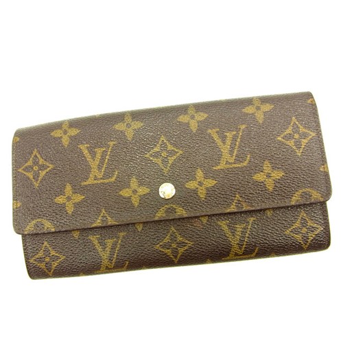 Portafoglio Louis Vuitton Borsa monogram donna MARRONE UNISEX AUTENTICO  USATO Y6223 | eBay