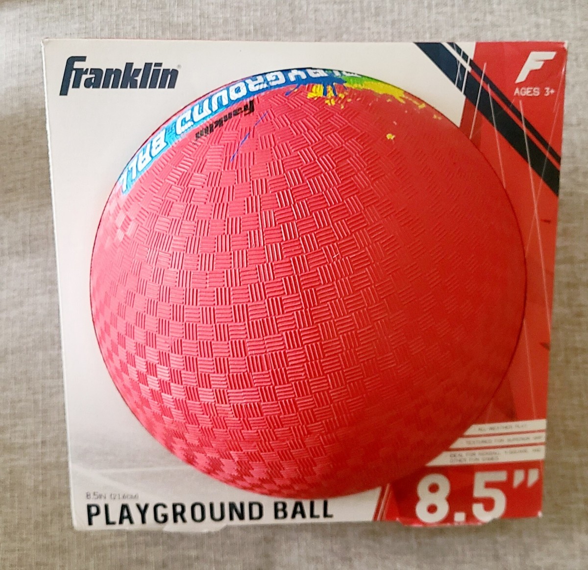 Franklin Sports PVC Vibe Playground Ball 8.5