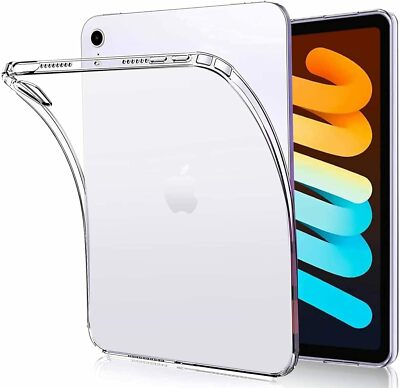 For iPad Mini 7 Case (A17 Pro) 2024/Mini 6 8.3 inch Shockproof Transparent Cover