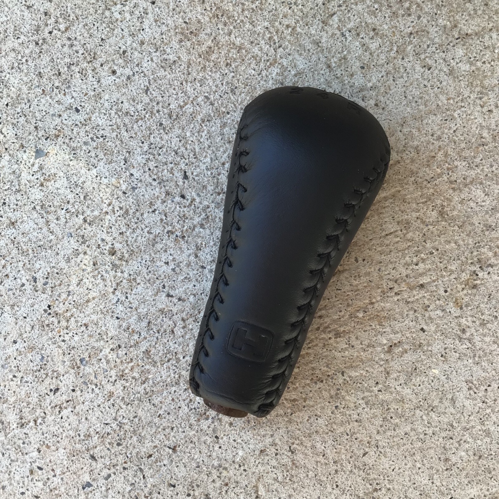 NOS NEW 1984 1985 1986 FORD MUSTANG SVO T5 5SPEED HURST LEATHER SHIFT