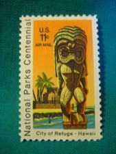 11c City of Refuge (National Parks) Airmail-MNH Single-Scott# C84