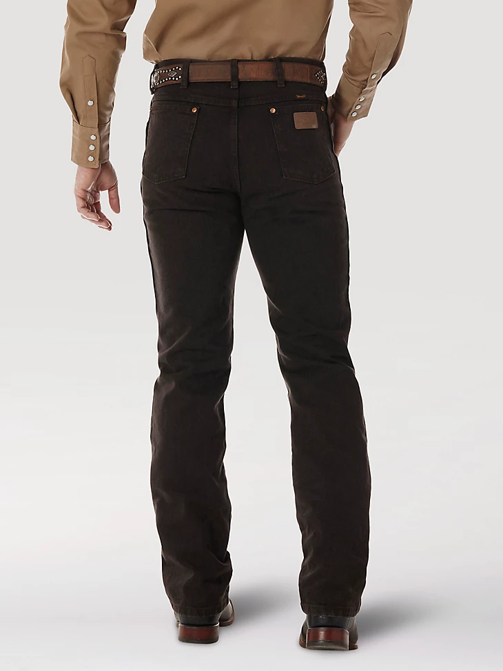 Men's Wrangler® Cowboy Cut® Slim Fit Black Chocolate Jean 936KCL