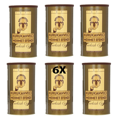 Mehmet Efendi türkischer Kaffee 500g Mokka von Kurukahveci fein gemahlen Kahve