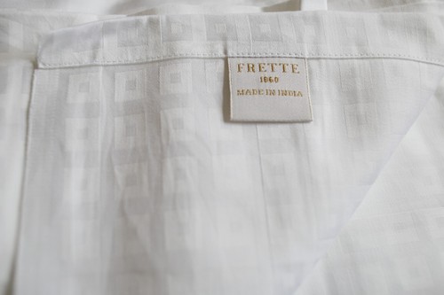 Frette Claudia White Sateen King 4-Piece Flat Sheet Set 100% Cotton NWT - Picture 2 of 5