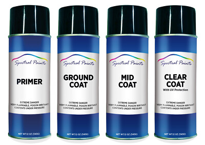 For Infiniti QAA Moonlight White Pearl Spray Paint Primer & Clear Compatible