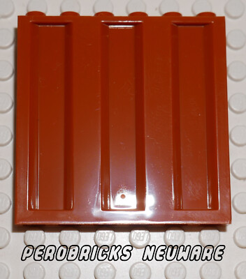 Lego 1 x Panel 1x6x5 dark orange Wellprofil #23405 NEUWARE