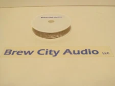 10 ft 1000w Braided Tinsel Lead Wire .063" Dia. speaker repair