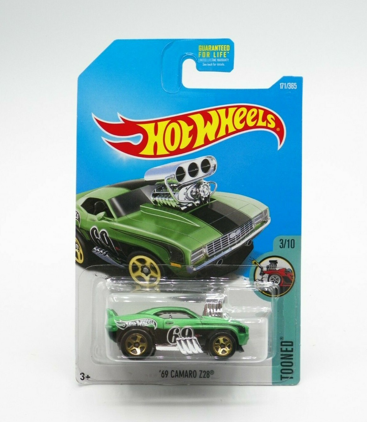 Hot Wheels Tooned '69 Camaro Z28 1:64 2015 New 