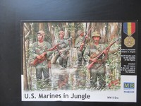 Master Box Mb 1:35 Bausatz Vietnam Marineinfanteristen Im Dungel Art Nr 3589