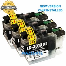 3x LC3013BK Ink Cartridge for Brother LC3011 MFC-J491DW J497DW MFC-J895DW J690DW
