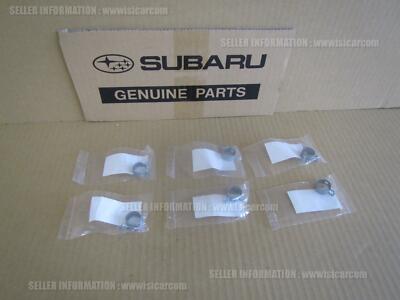 SUBARU FORESTER STI EJ25 SG9 SCHLAUCHKLEMME SET X6-teilig 805918010 auch GC8 22B EJ22 jdm