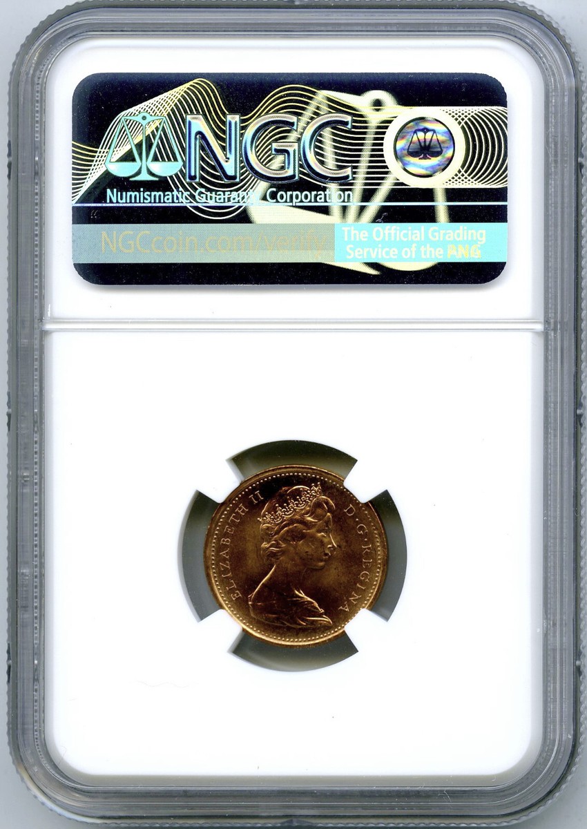 1967 CANADA CENT NGC MS66 RD DOVE CENTENNIAL 1867-1967