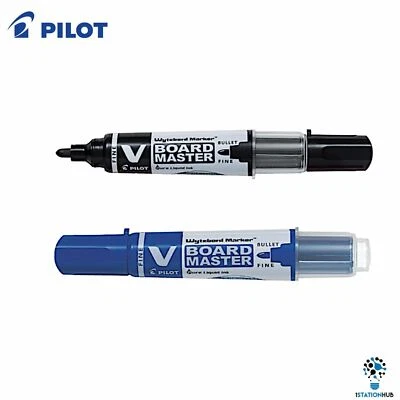 Pilot V Board Master Whiteboard Marker | Bullet Fine | Home Office Stationery - Image 1 of 4