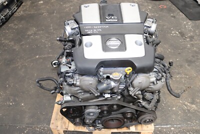 2009-2020 Nissan 370Z 3.7L V6 VVEL VQ37VHR Engine W/ 6 Spd Manual