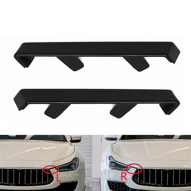 1Pair 670011291,670011292 Front Bumper Panel Trim For Maserati For