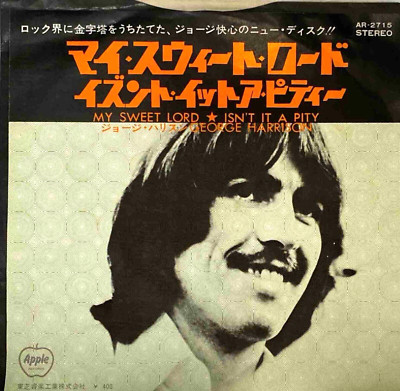 George Harrison - My Sweet Lord / Isn't It A Pity - Japan Vinyl - AR-2715