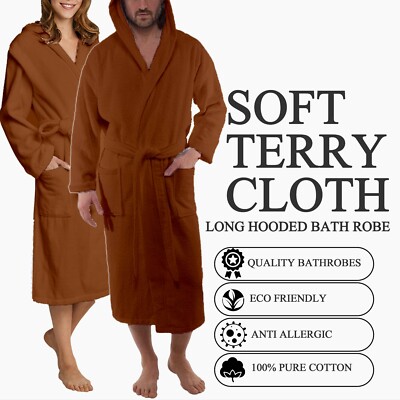 pure cotton towelling dressing gown Derek Rose Luxury Velour Bathrobe- Blue