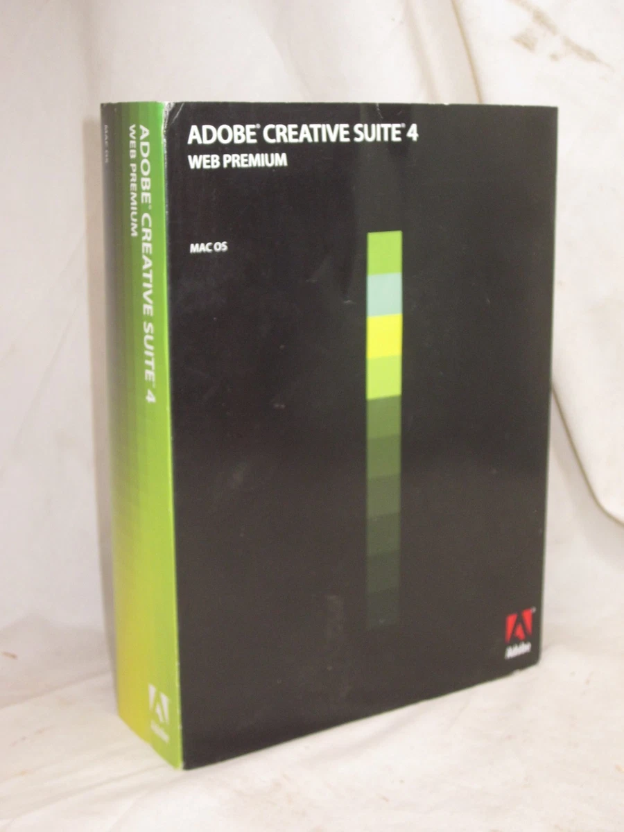 adobe cs4 web premium products for sale | eBay