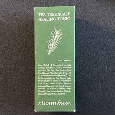 steambase Tea Tree Scalp Healing Tonic with Rosemary & Menthol 100ml