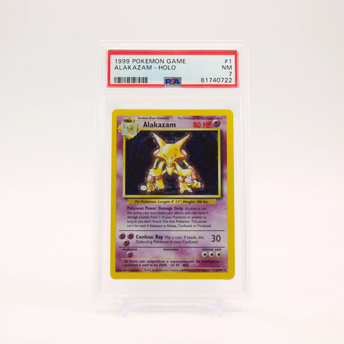 Alakazam graded PSA 7 for sale on eBay