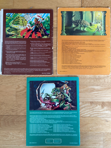 Tamoachan, Slave Lords, & Dunwater Module Lot AD&D Dungeons & Dragons 1E TSR - Picture 2 of 21